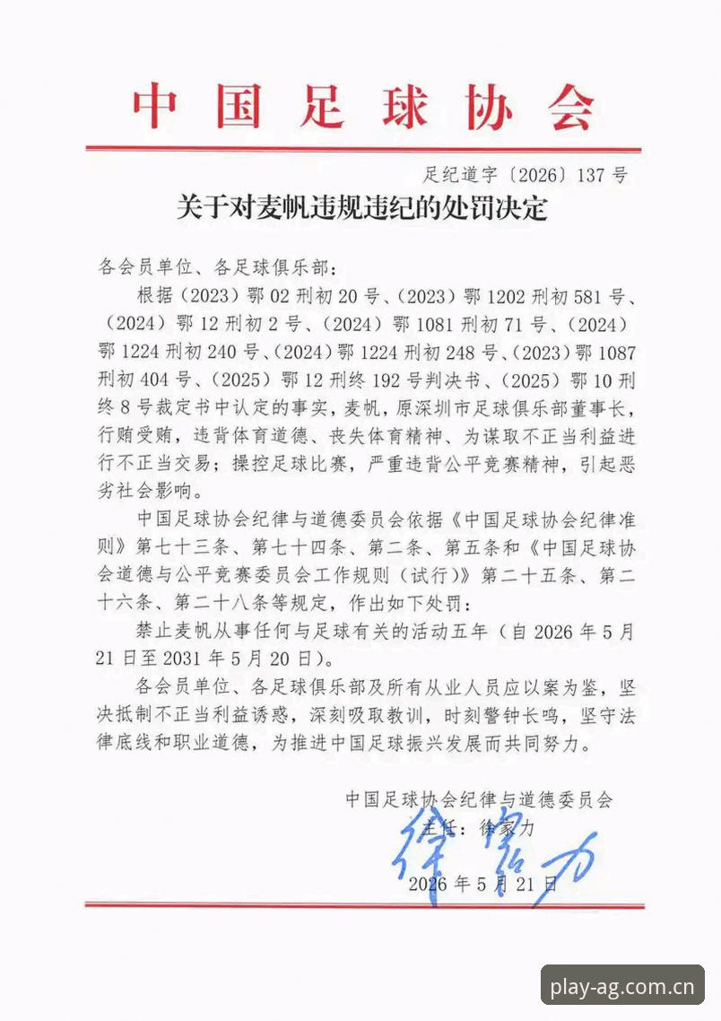 中国足协第三批禁足名单详解：创新视角下的足球净化行动